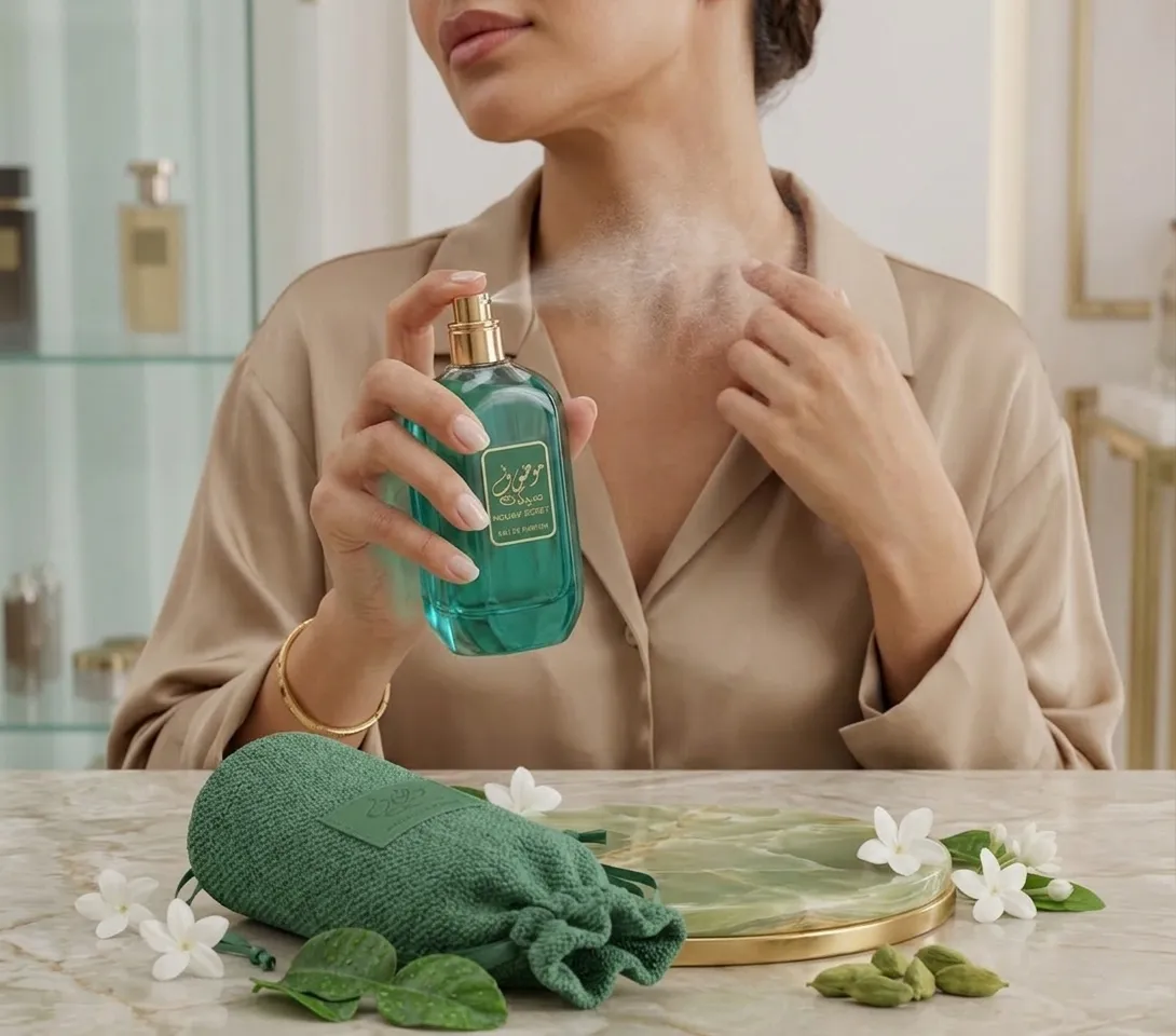 Parfum eau douce vert durée 72h